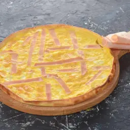 Turkey Egg and Cheese Manoushe